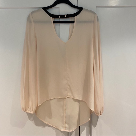 Lumiere Tops - Lumiere High-Low Blouse